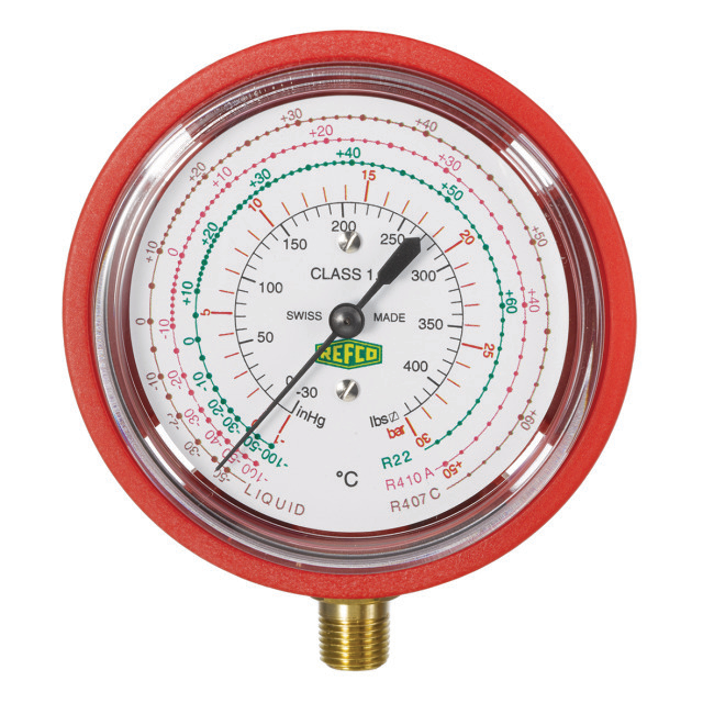 REFCO Manometer PM2-200-DS-CLIM 76mm, 1/8" NPT