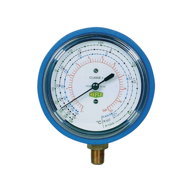 REFCO Manometer PM2-200-DS-R134a76mm 1/8"