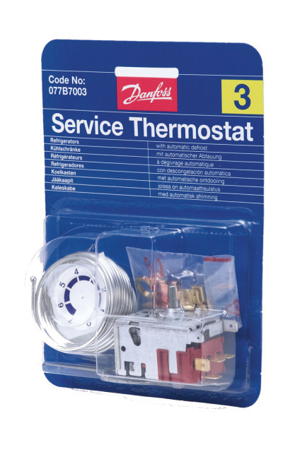 Danfoss Service thermostaat NO-2 tbv koelkast met drukknopontd.