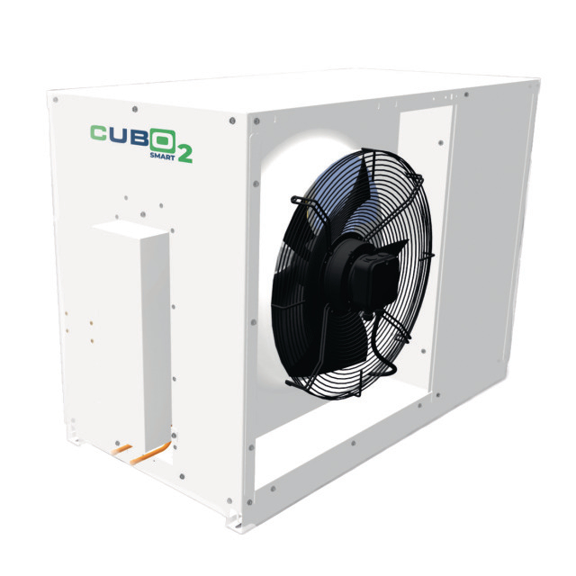 SCM Frigo Cubo2Smart UMT T 100 MTDX CO2 aggregaat met 8L vat en epoxy coating