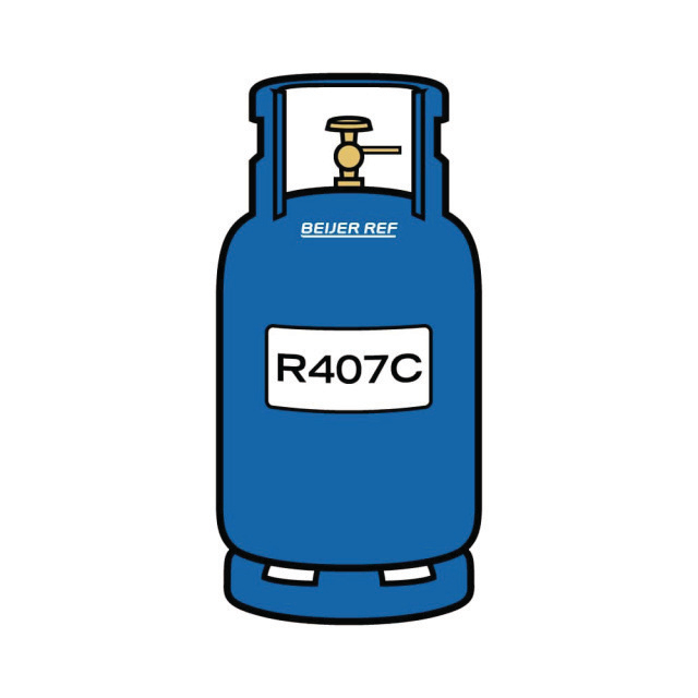 Borgcilinder R407C 11kg