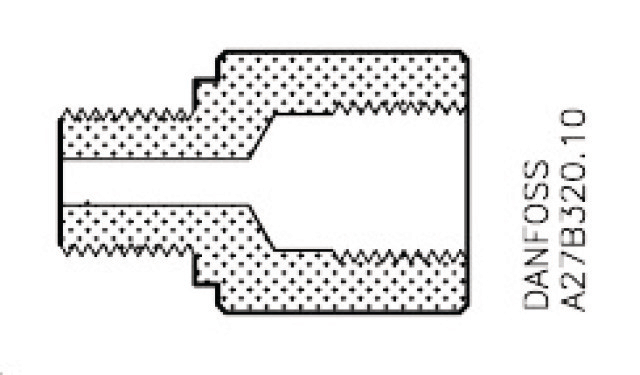 Danfoss Manometeraansluiting 1/4 NPT