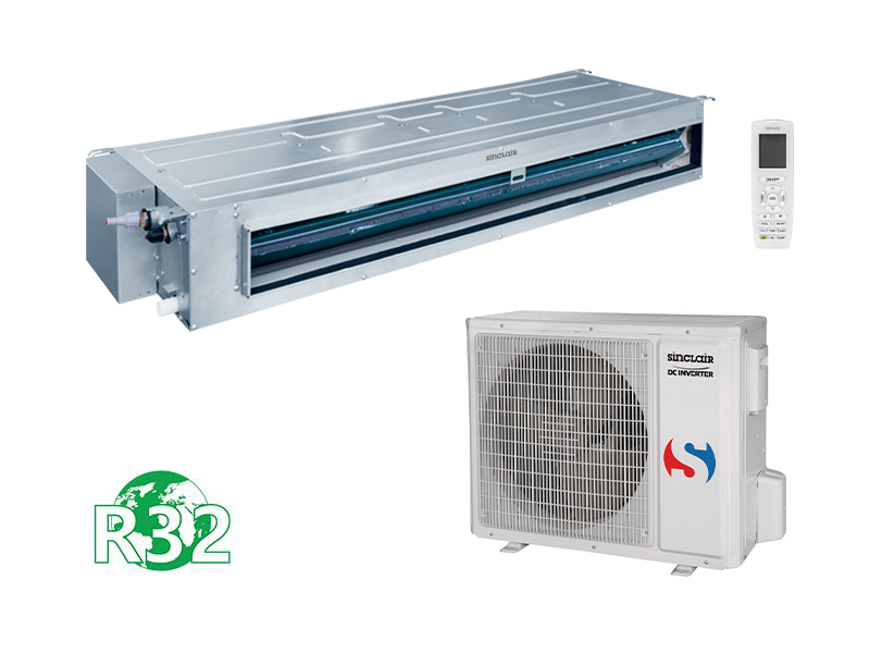 kanaalunit inbouw airconditioner set