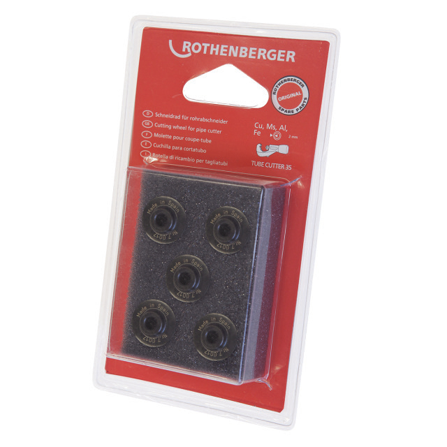 ROTHENBERGER Hangverpakking snijwielen 070017D 5 x 70017 tbv 70030