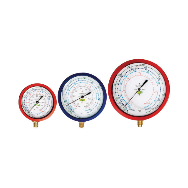 REFCO Manometer R7-320-DS-R134a-1/4SAE 100mm 1/4" SAE