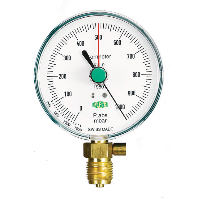 REFCO Vacuümmeter 19801 met veiligheidsventiel